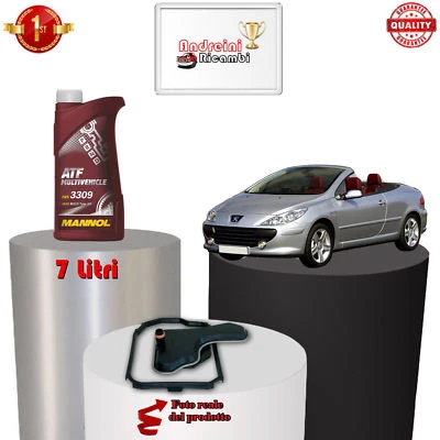 KIT FILTRO CAMBIO AUTOMATICO E OLIO PEUGEOT 307 CC 1.6 16V 80KW 2012 -> 1712 - Immagine 1 di 3