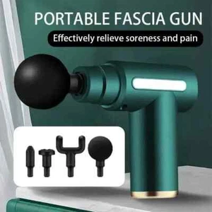 Mini Fascia Gun Wireless Massage Gun Muscle Relaxation Massage Equipment Neck - Picture 1 of 25