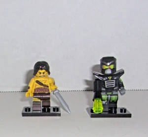 Lego 71002 Evil Mech & Barbarian Minifigure Lot Series 11 L1 - Picture 1 of 1