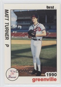 1990 Best Greenville Braves Matt Turner #12