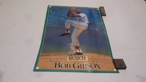 Bob Gibson Busch Beer Baseball Greats 1988 15 x 20 Poster gebraucht - Bild 1 von 1