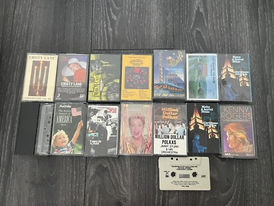 Classic Cassette Tape Lot of 15 - Image 1 of 3