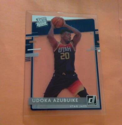 2021 Clearly Donruss Sliver Udoka Azubuike Rated Rookie #69 - Image 1 of 2