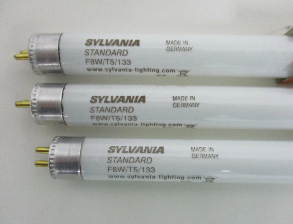 (AMPMECH) SYLVANIA TUBE, FLUO, F8W/T5/133 EMERGENCY LAMP PN#7095000001 - Image 1 of 3