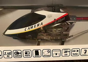 Udi R/C U12A 29” 3 Ch 2.4Ghz Camera Helicopter W/Led Lights Pictures/Videos RTF - Picture 1 of 9