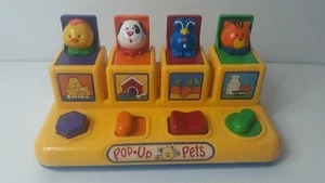 Vintage Shelcore Pop Up Pets Activity Toy 1985/1991-Good Condition  - Bild 1 von 6