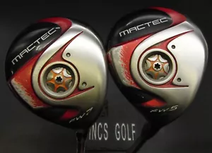 Set of 2 MacGregor MacTec 18° 5 & 21° 7 Woods Regular Graphite Shafts - Picture 1 of 8