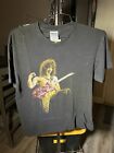 Vintage 90s Y2K Eddie Van Halen Guitarist Tour T Shirt Size Large