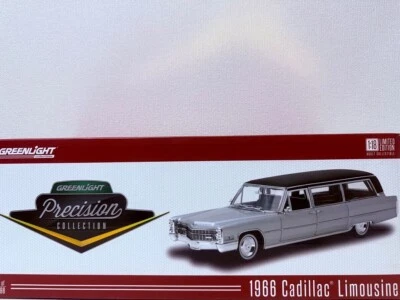 Greenlight 1/18 '66 Cadillac Limousine Diecast Model Car - Used Condition - Image 1 of 4