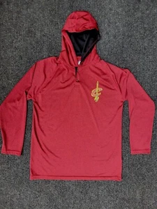 NBA Cleveland Cavaliers Boys Red Hooded T-Shirt Size XL - Picture 1 of 6