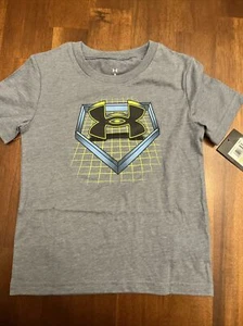 Under Armour Boys T-Shirt Size 4 - Picture 1 of 4