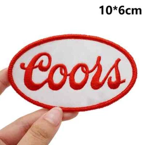 Coors IRON ON PATCH Beer Embroidered Applique - Picture 1 of 1