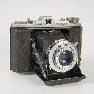 Welmy 6 Folding Camera w/ Terionar 75mm f/4.5 Lens - Picture 1 of 11