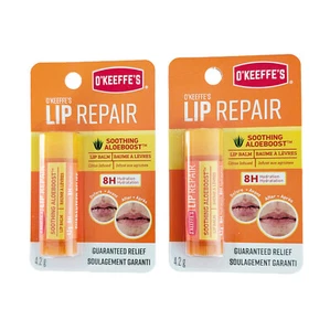2 Sticks O'Keeffe's Lip Repair with Soothing Aloeboost - 20% OFF IF YOU BUY 2! - Picture 1 of 6