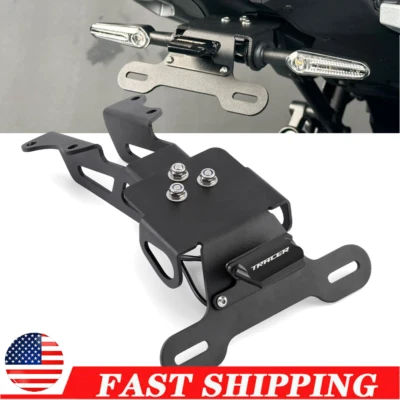 LED Fender Eliminator License Plate Holder For YAMAHA Tracer 9 GT+ /Plus 2023-25 - Image 1 of 4