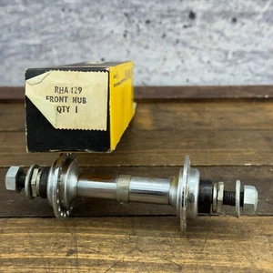 Vintage Raleigh Front Hub 36h 36 Hole 100 NOS Sir Walter Made England Oil Port - Picture 1 of 11
