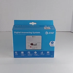Cyfrowy system sekretarki AT&T ze znaczkiem czasu i dnia model 1740 biały kompaktowy - Zdjęcie 1 z 6
