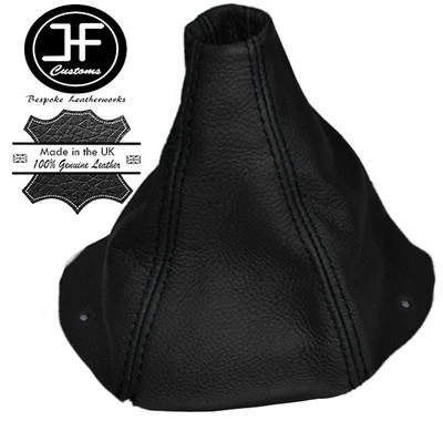 BOTA DE CAMBIO MANUAL DE CUERO REAL CON COSTURAS NEGRAS PARA FORD PROBE 1994-1997 Foto 1 de 3