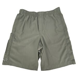Horny Toad Mens Shorts Pull On Elastic Waist Size 36 Grey Casual Hiking Walking