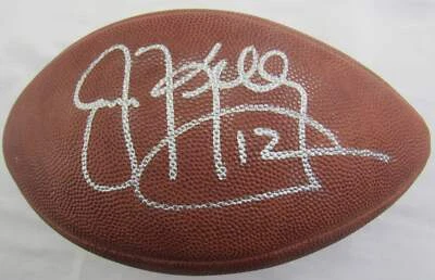 Fútbol americano Wilson NFL firmado por Jim Kelly JSA EE90378 Foto 1 de 4
