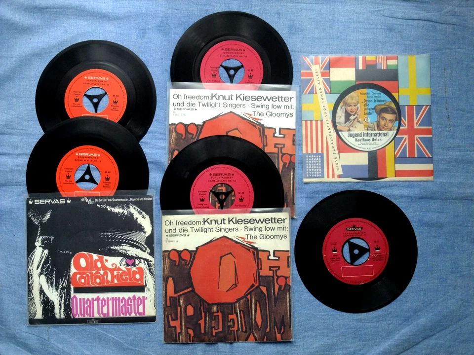 6 Flexi Discs Knut Kiesewetter/Gloomys Oh Freedom/Swing Low Bountys And Floridas - Bild 1 von 1