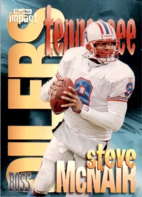 1997 SkyBox Impact Boss #17 Steve McNair - Image 1 of 2