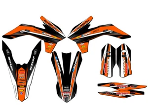 Kit de gráficos EXC-F VIGOR Orange Senge 2016 compatible con KTM - Imagen 1 de 10
