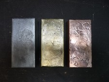 Kupferbarren - Messingbarren - Alubarren - 3526 Gramm