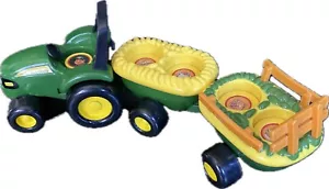 Tomy John Deere Farm Animal Sounds Tractor Pull EX2 5AZ UK 34908V H1518F2V4 - Picture 1 of 7