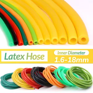 Colorful Surgical Latex Tube Natural Rubber Pipe Hose Elastic Slingshot Fishing - Picture 1 of 24