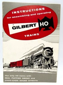 Trenes Gilbert 1957 escala HO manual de instrucciones original - ¡BONITO! - Imagen 1 de 1