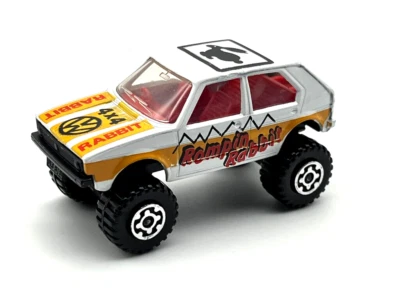 Matchbox MB7 1981 Superfast 4x4 White Rompin Rabbit Lesney England Base MINT - Image 1 of 4