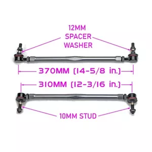 for BMW M3 E90 E92 Front Sway Bar end links set pair - Picture 1 of 4