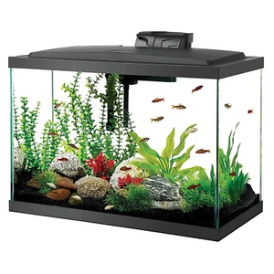 Kit de inicio para acuario Iluminación LED Pecera Configuración completa Calentador Filtro Nuevo - Imagen 1 de 5