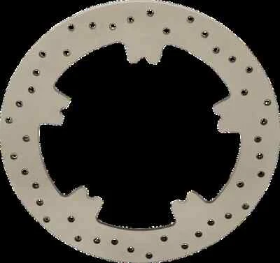 Disco rotor freno delantero DS 10 perforado acero inoxidable Harley V-Rod Muscle 09-17 Foto 1 de 3