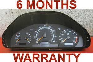 1998 Mercedes Benz C280 speedometer instrument cluster - 6 MONTH WARRANTY - Picture 1 of 1