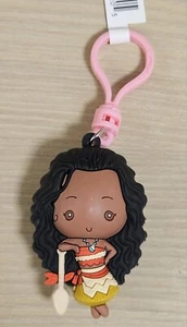 Disney Princess Bag Clip Series 31 Foam 3D Keychain Moana - Picture 1 of 3