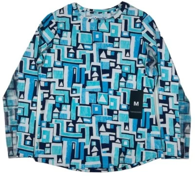 NWT IBKUL Golf Tennis Top Shirt XS S M XL 2XL Longsleeve Crew Neck UPF J3 - Image 1 of 4