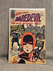 Daredevil #9 - 1st Appearance Organizer - Stan Lee - Complete But Low Grade