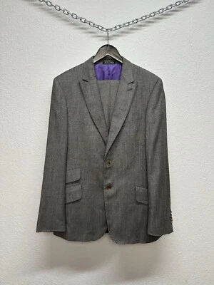 Paul Smith Men’s Suits Blazer Pants Wool Gray Size S Made In Italy - Image 1 of 4