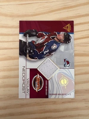 2001-02 Titanium Draft Day Edition #26 Vaclav Nedorost - Colorado Avalanche - Image 1 of 2