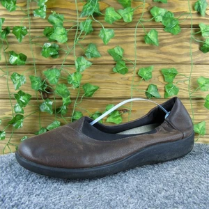 Clarks Sillian Jetay Damen-Slipper braun Synthetik Größe 9,5 weit gebraucht 2025 - Bild 1 von 7