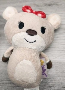 2014 Hallmark Itty Bittys Rudolph The Red Nosed Reindeer Clarice Plush - Picture 1 of 3