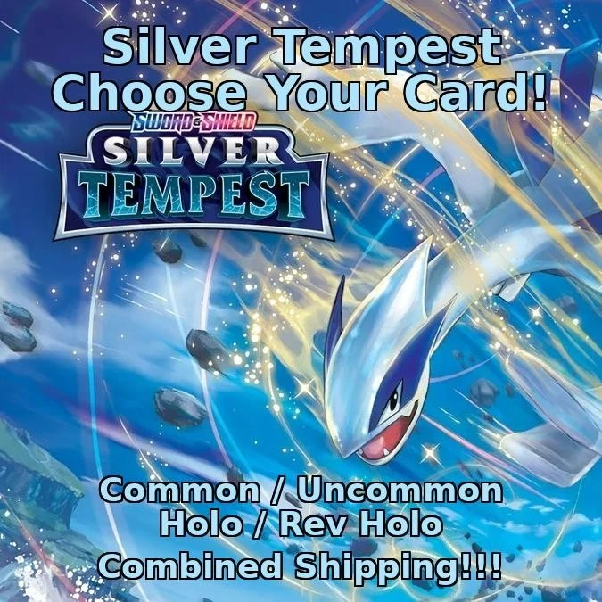 Silver Tempest Singles - Choose your own!! Common / Uncommon / Holo / RH - Image 1 of 1