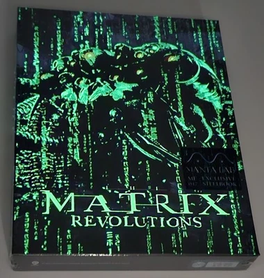 Manta Lab - The Matrix Revolutions - Glow in the Dark Full Slip - WEA Steelbook - Image 1 of 4
