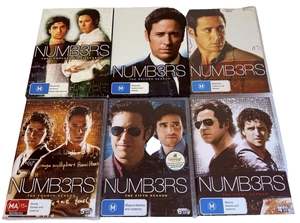 Numb3rs (Números) Programa de TV Serie Completa Colección 1-6 DVD 1 2 3 4 5 6 Zona 4 - Imagen 1 de 11