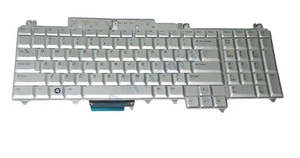 Keyboard Dell UW739 Laptop Keyboard - Silver - 101-key - US-English - - Picture 1 of 1