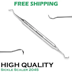 1 Stück Sichel Scaler 204S Dental Handinstrumente Pro Parodontal Hygiene Pick Werkzeug - Bild 1 von 5