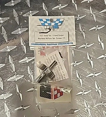 Robinson Racing. 1527 Yeti Axial X-Hard Output Mecanizado con Juego Plano - Tornillos 27t Foto 1 de 2