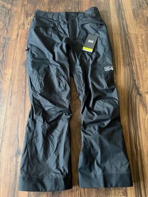 NEW Mountain Hardwear Firefall Ski Snowboard Pants Black Men's SZ 2XL Regular - Image 1 of 2